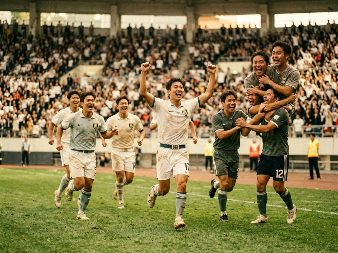 赛场球员庆祝若昂菲利克斯替补